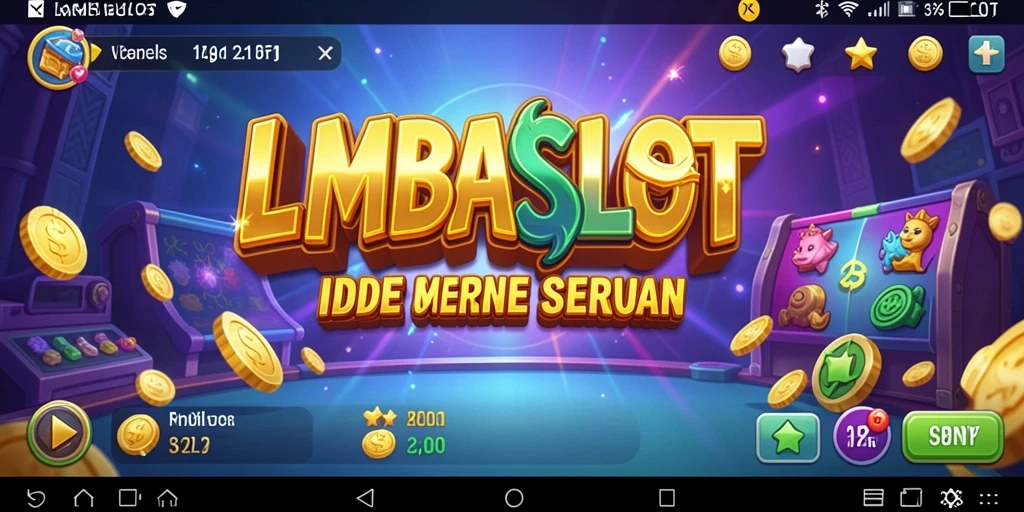 Tampilan gameplay yang mengasyikkan dari LMBASLOT.