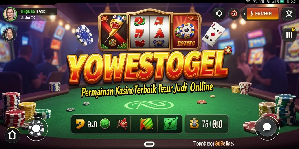 Tampilan gameplay YOWESTOGEL yang mengasyikkan dan penuh aksi kasino.